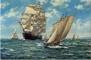 unknow artist Seascape, boats, ships and warships. 71 oil painting reproduction